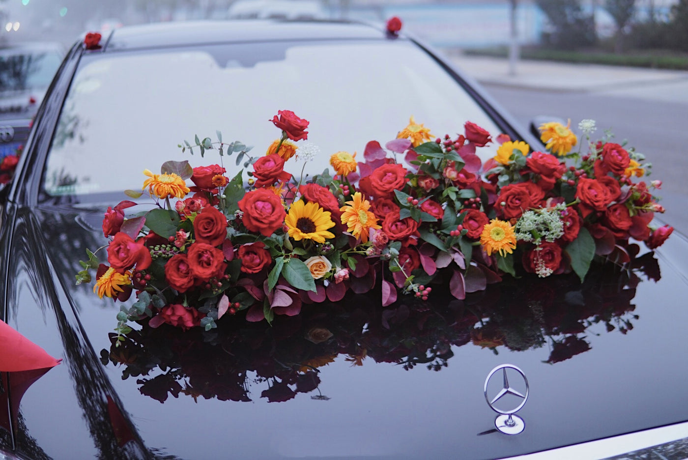 婚車花藝裝飾 WCD-022