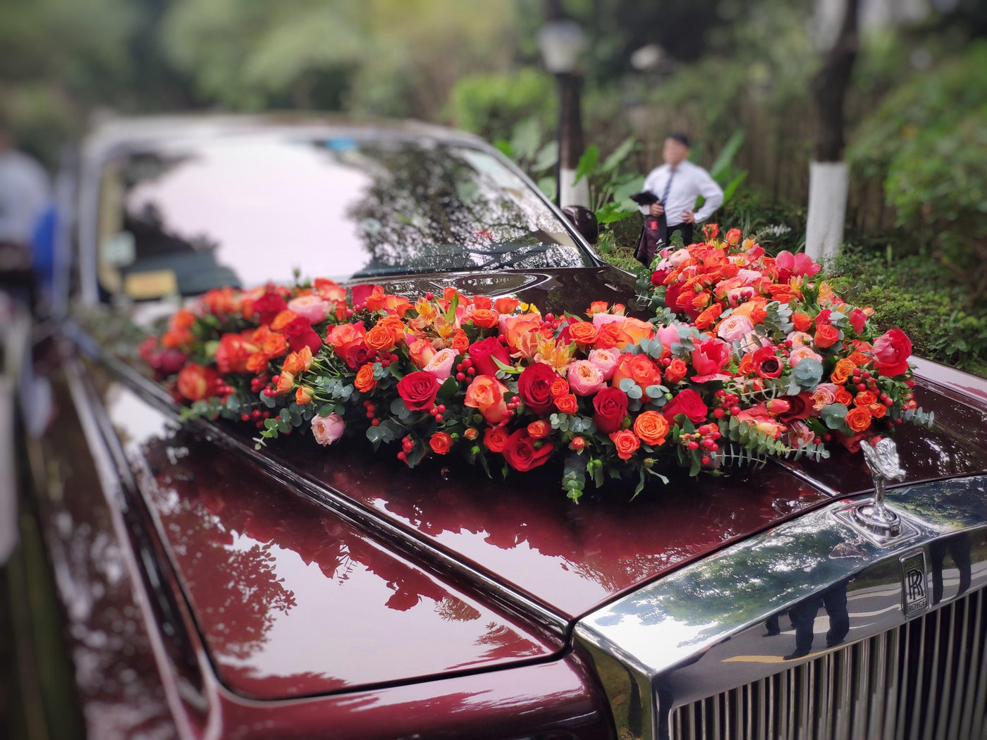婚車花藝裝飾 WCD-026