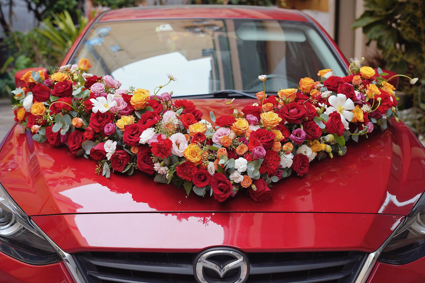 婚車花藝裝飾 WCD-027