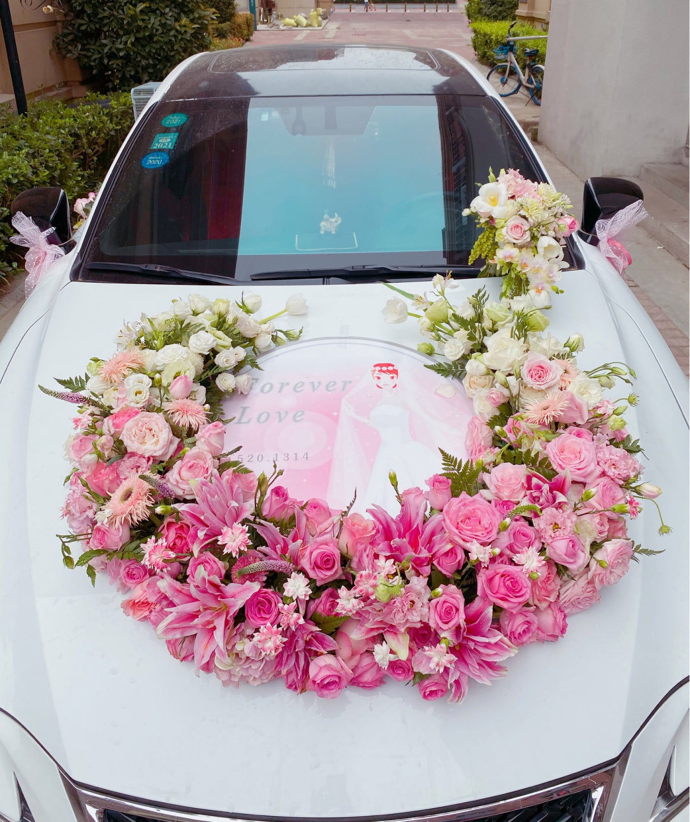婚車花藝裝飾 WCD-030