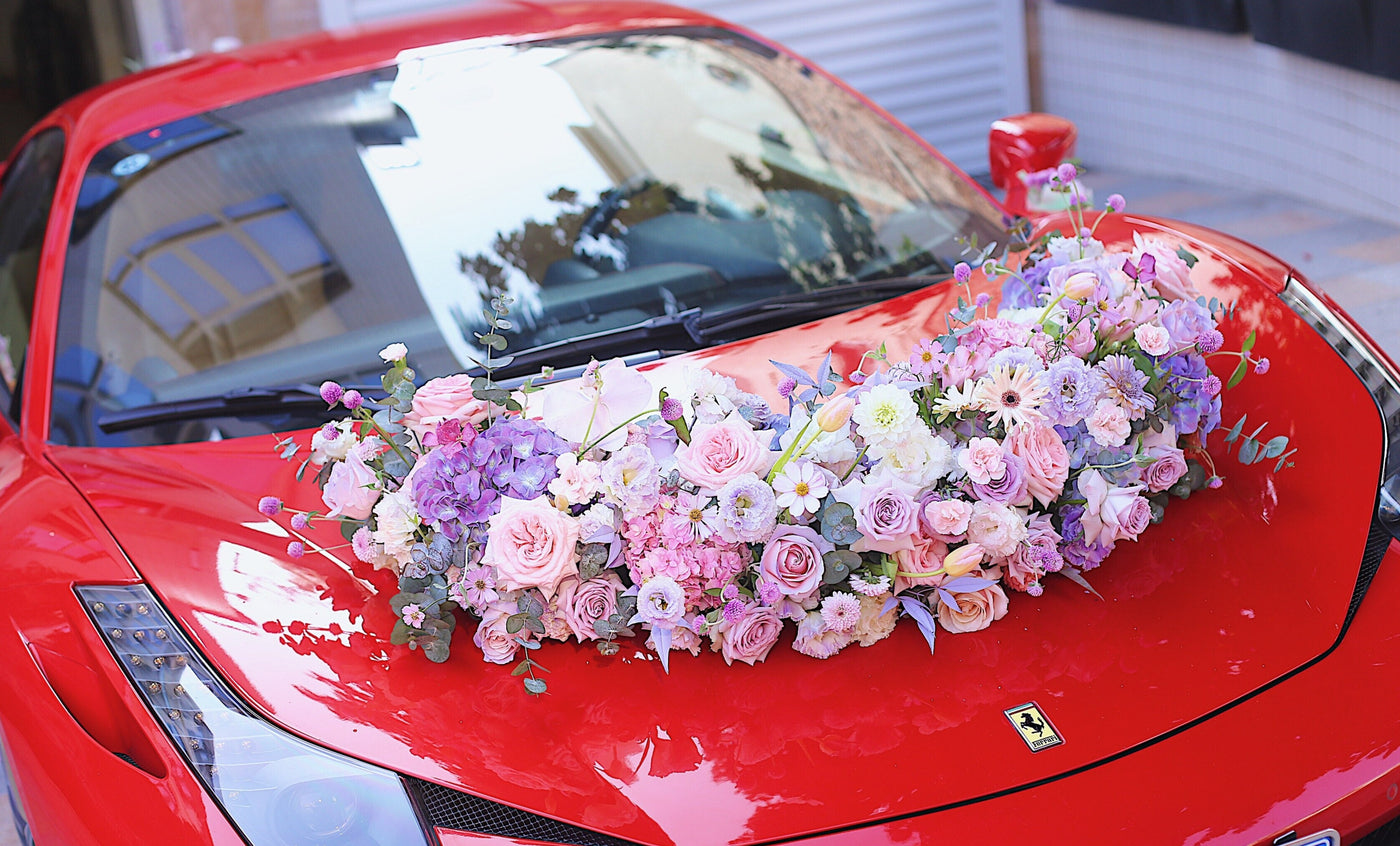 婚車花藝裝飾 WCD-036