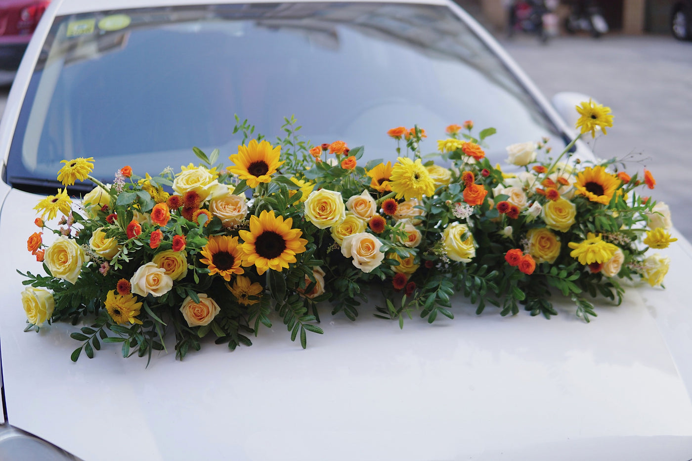 婚車花藝裝飾 WCD-040