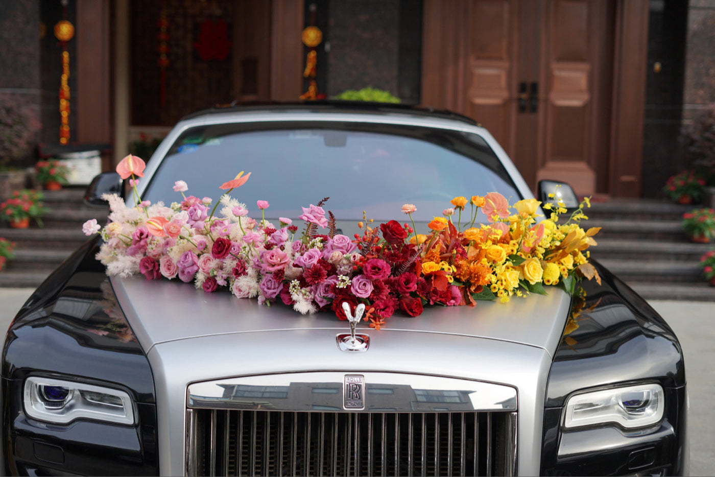 婚車花藝裝飾 WCD-042