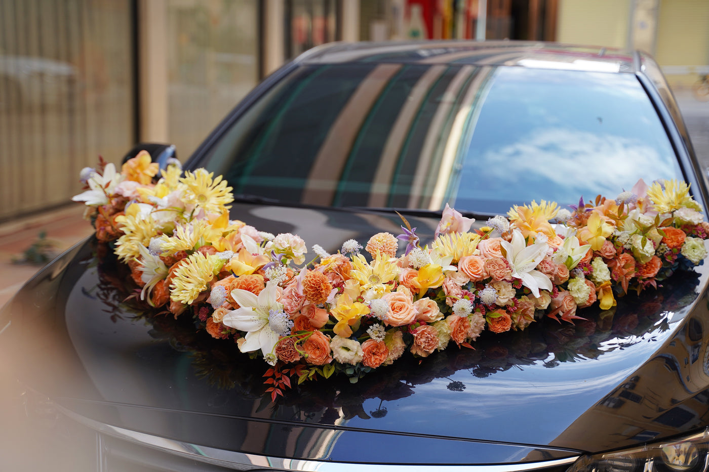 婚車花藝裝飾 WCD-055