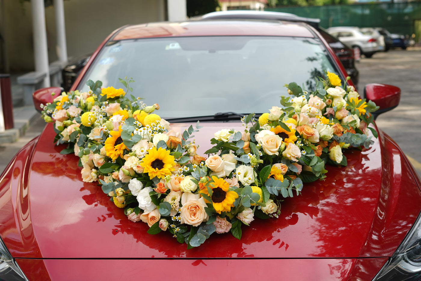 婚車花藝裝飾 WCD-056