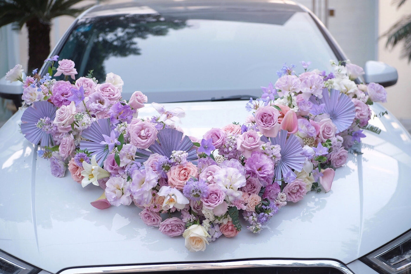 婚車花藝裝飾 WCD-064