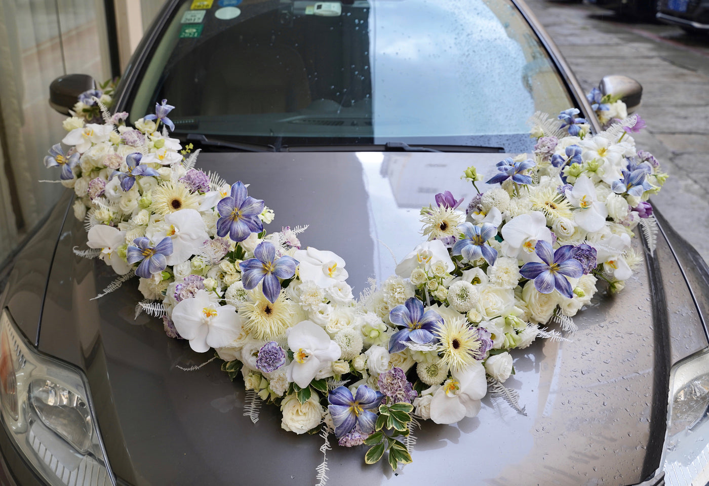 婚車花藝裝飾 WCD-074